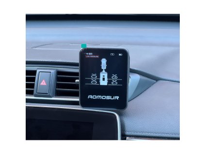 TPMS kontrola tlaku v pneumatike prívesného vozíka / karavanu 4 externé čidlá