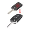 Náhr. obal kľúča pre Peugeot, 2-tlačítkový