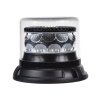 LED rampa 1200mm, modrá / červená + 2x LED maják