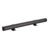 Gumové výstražné LED svetlo vonkajšie, oranžové, 12/24V, 340mm