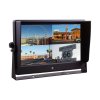 AHD monitor 10" s kvadrátorom a so 4x4PIN vstupmi, DVR, s Apple CarPlay, Android auto, Bluetooth