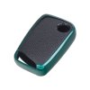 TPU obal pre kľúč VW Passat B8, zelený-koža