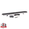 LED rampa 1080mm, oranžovo červeno / modrá + biela, 10-30V, ECE R65