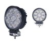 LED svetlo okrúhle, biele/oranžové, 9x3W/9x1W, ø114mm, ECE R10