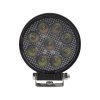 LED svetlo okrúhle, biele/oranžové, 9x3W/9x1W, ø114mm, ECE R10