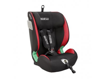 Autosedačka SPARCO 76 150 cm ISOFIX, červeno černá 3