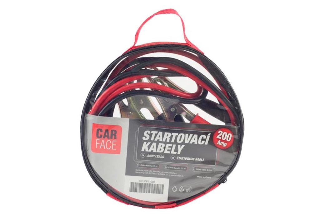Carface Startovací kabely 200Amp CF11006