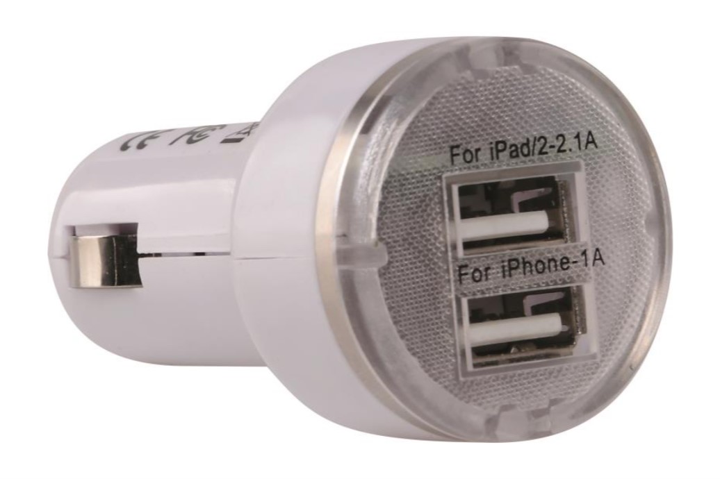 Carface Nabíječka CL adaptér 12V, 2x USB, 2.1A CF20679 DO CF20679