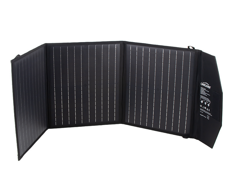 Fotografie CARCLEVER Solární panel - nabíječka 60W