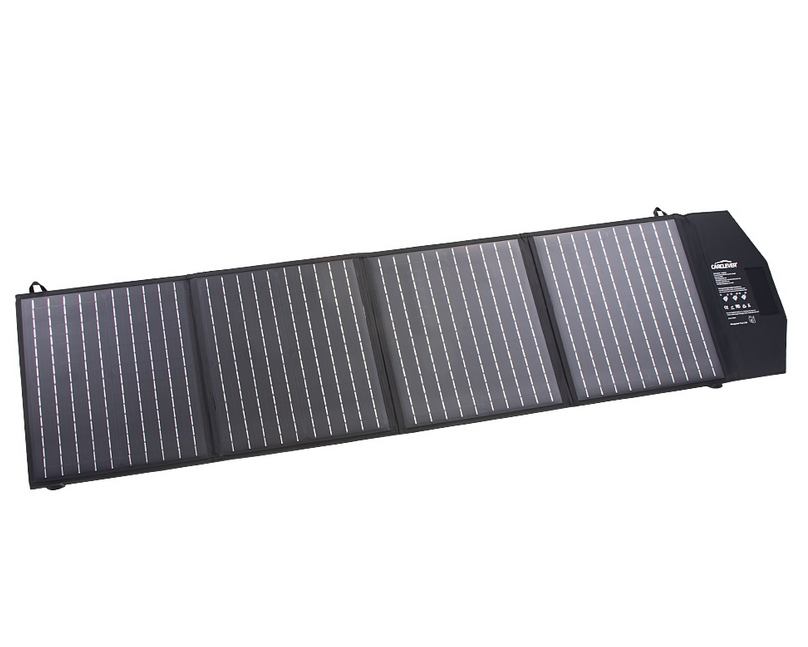 Fotografie CARCLEVER Solární panel - nabíječka 80W