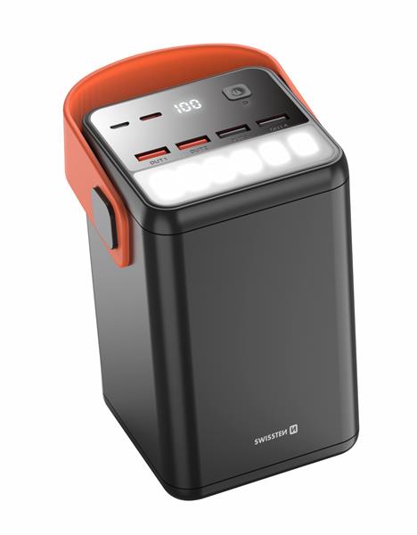 Powerbanka 60 000 mAh 65W SWISSTEN
