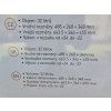 Kompresorová autochladička 32 litrů, -20C technické údaje