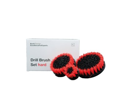 1450 koch chemie drill brush set hard set 3ks tvrdych kefiek do aku vrtacky