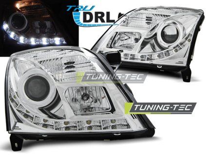 2053 opel vectra c 04 02 08 05 tru drl chrom
