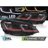 17569 headlights full led red seq drl fits vw golf vii 13 17