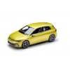model vozu Golf VIII citronově žlutá