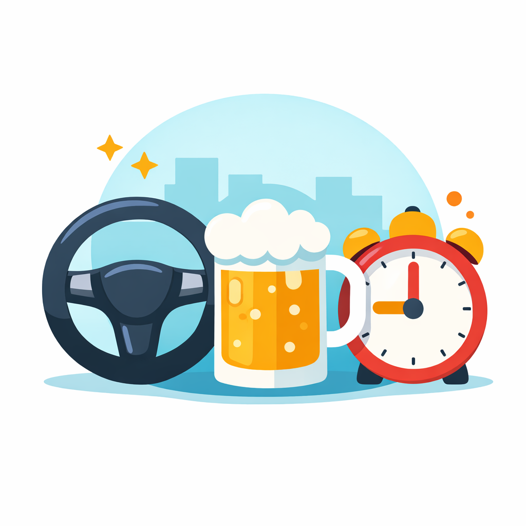 Alkohol kalkulačka – zjistěte, kdy můžete řídit