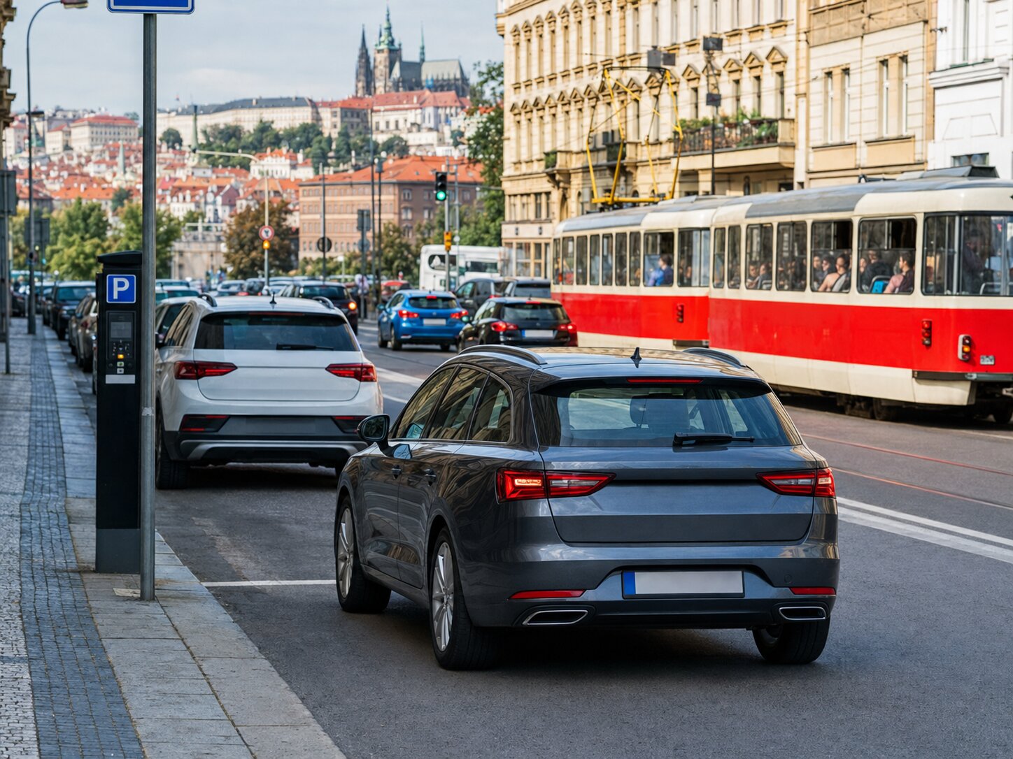 Autem po Praze? Kdy se to vyplatí a kdy si jen zaděláte na problém
