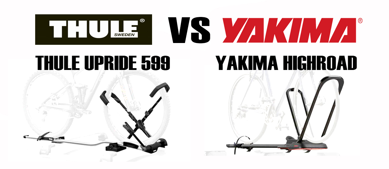 Srovnávací recenze cyklonosičů Thule Upride vs Yakima Highroad