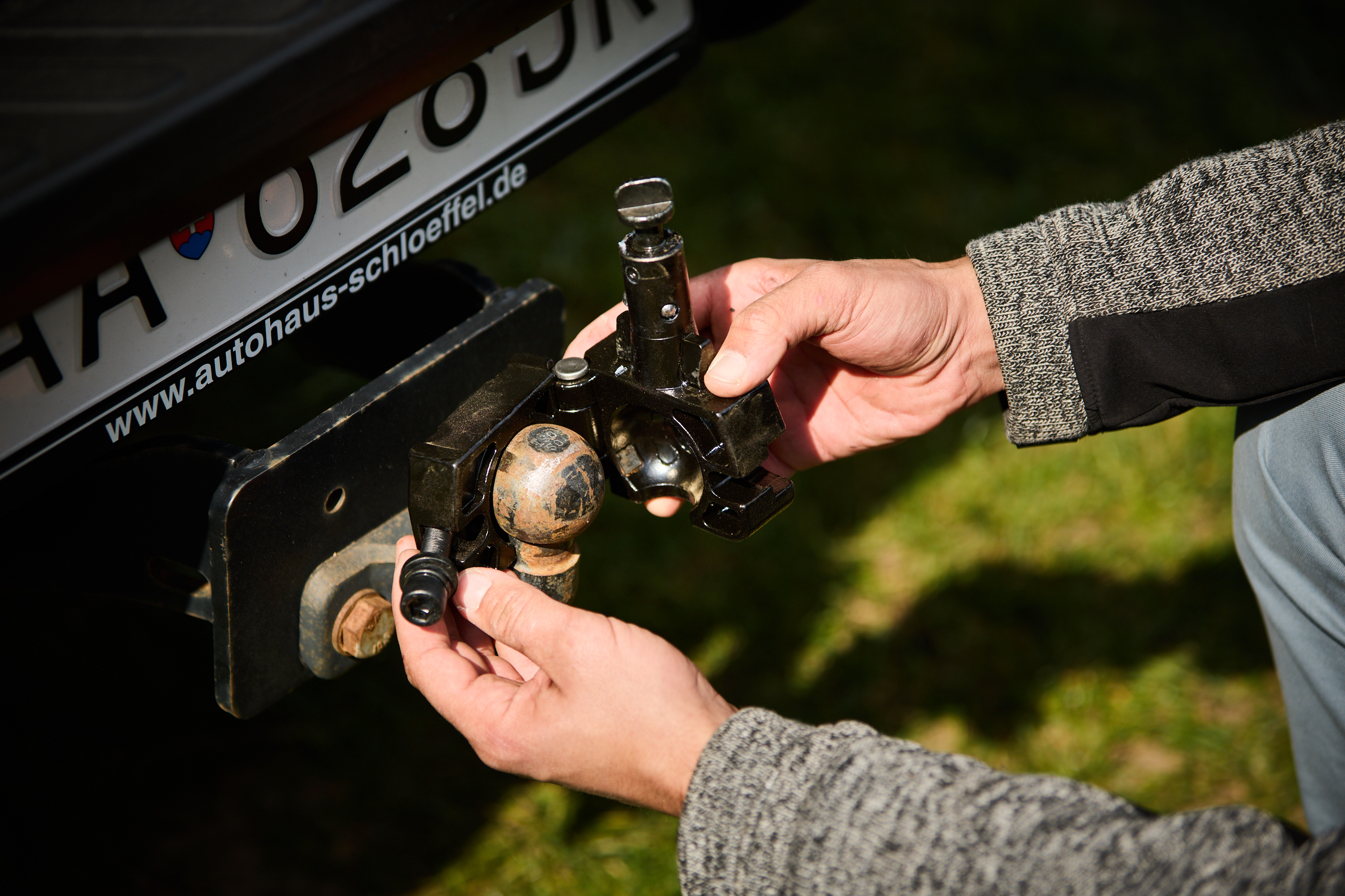 Nosic bicyklov ENVIO eMAX montáž adaptéra 1