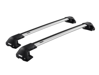 Strešné nosiče Thule bez presahu SET strieborné