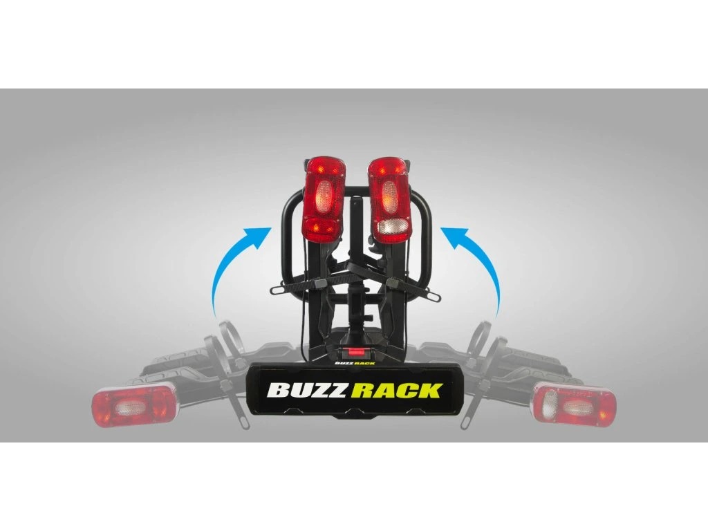 BUZZRACK SCORPION LITE 2 + ADAPTÉR - nosič 3 kol na tažné zařízení