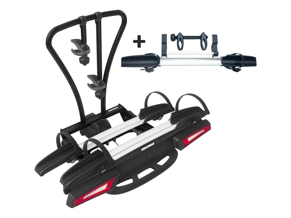 YAKIMA JUSTCLICK EVO 2 + ADAPTÉR - nosič 3 kol na tažné zařízení