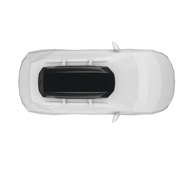 Střešní box THULE Pulse 2 L černý matný