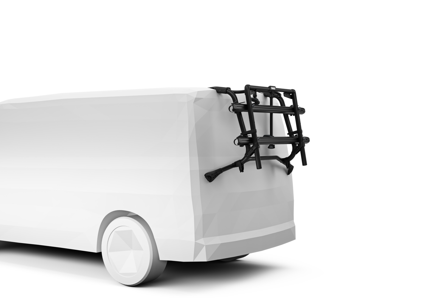 THULE WANDERWAY BLACK - nosič 2 kol na VW Transporter T6