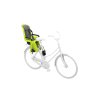 Small Thule RideAlong2 ZenLimeGreen DarkGrey InUse OnBike 100208