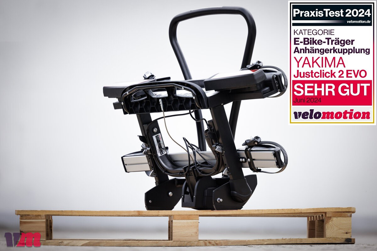 Yakima JustClick 2 EVO - TEST Velomotion