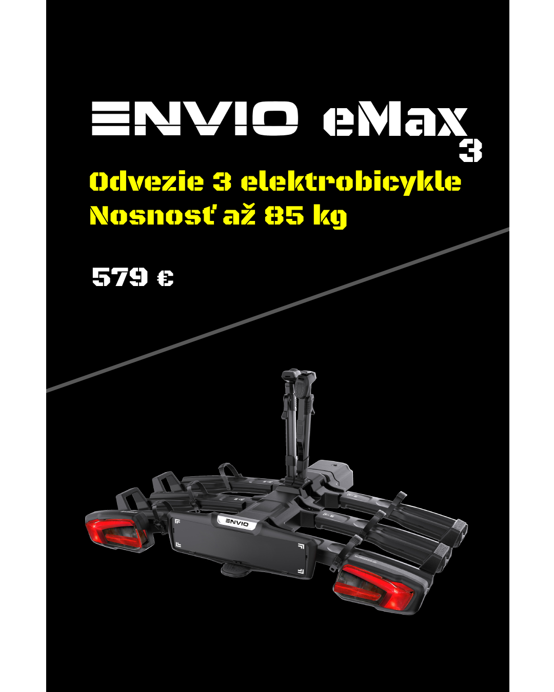Nošič bicyklov Envio eMax