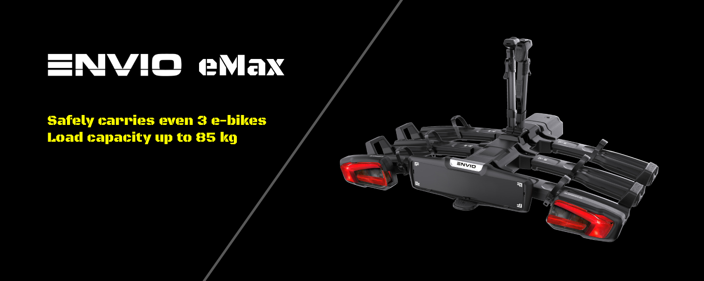 Towbar bike carrier Envio eMax