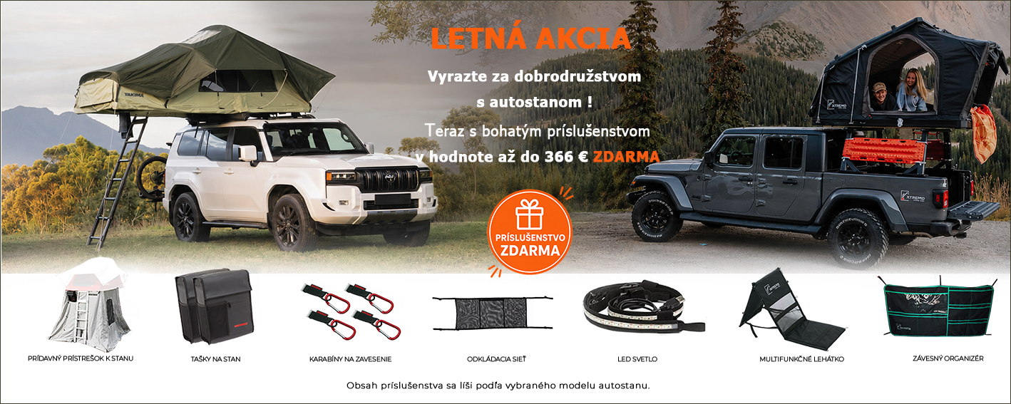 Stany + príslušenstvo ZDARMA