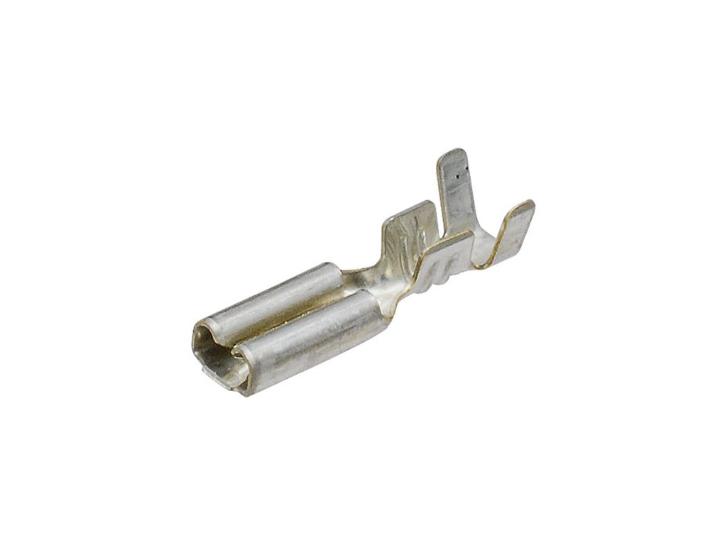 Konektory Faston - dutinka 2,8 mm / 0,5 mm - pocínovaná mosaz / 100 ks