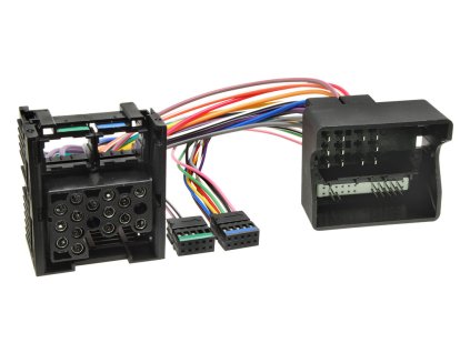 Napájecí redukce autorádia BMW s BMW konektorem na Fakra konektor - Full