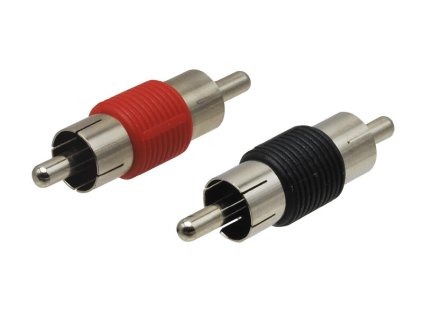 CINCH spojka plast - samec / 2ks