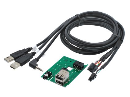 2x USB+JACK konektor Subaru Outback (15->)