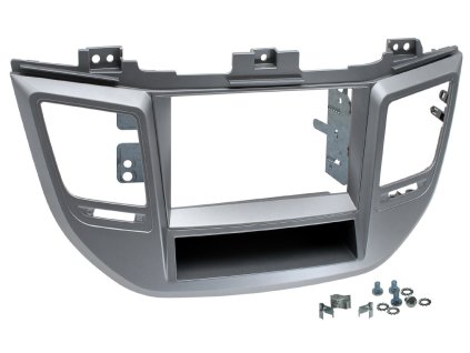Rámeček autorádia 2DIN do Hyundai Tucson II. / stříbrný