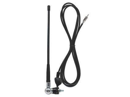 Univerzální anténa AM-FM - gumový prut / kabel 2,5 m