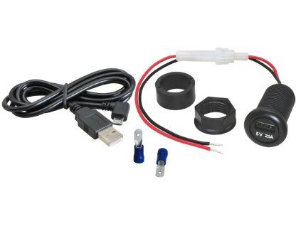 Adaptér - USB nabíječka do auta 5 V / 2,1 A