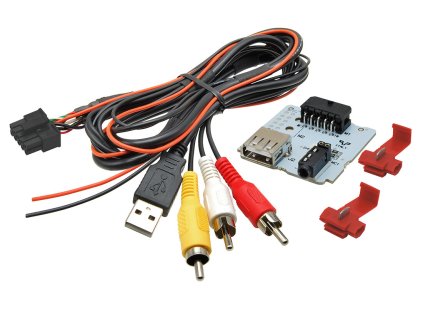 USB+JACK konektor Hyundai i20 II.
