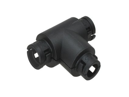 T spojka pro ohebné hadice - husí krky 10x10x10 mm