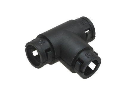 T spojka pro ohebné hadice - husí krky 14x14x14 mm