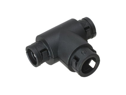 T spojka pro ohebné hadice - husí krky 10x14x10 mm