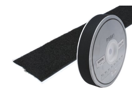 Samolepící suchý zip 50 mm - samice (smička) / 25 m