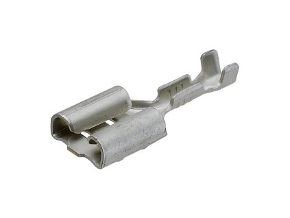 Konektor Faston 6,3 mm / 0,8 mm mezera / 0,2 - 0,5 mm vodič - cínovaná mosaz