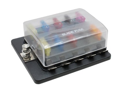 Pojistkové pouzdro pro 10 pojistek