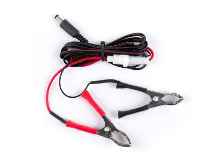 Kabel s klipy pro připojení k baterii
