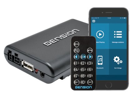 Dension DAB+A radiový přijímač